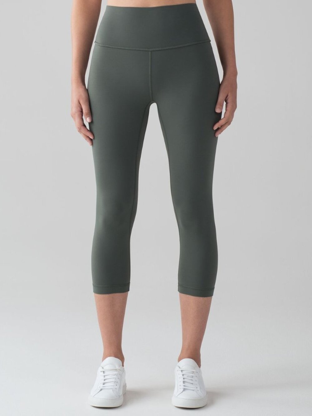 Lululemon Align Crop (21") - Dark Forest (Nulu)